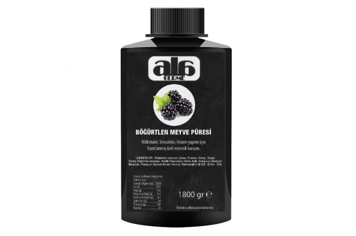 ALA GURME BÖĞÜRTLEN PÜRE 1800 GR 