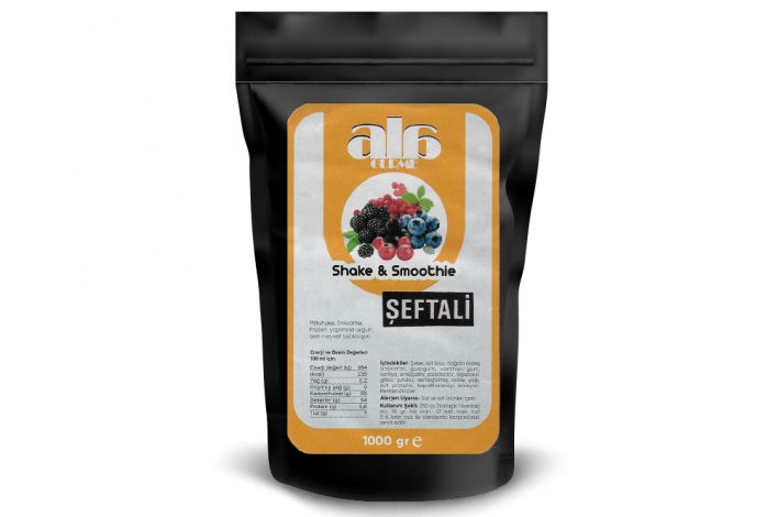 ŞEFTALİ MILKSHAKE  - SMOOTHIES  1000 GR