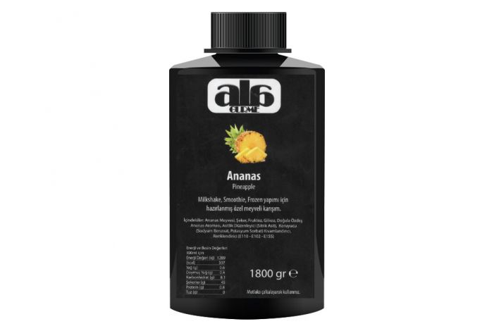 ALA GURME ANANAS PÜRE 1800 GR 
