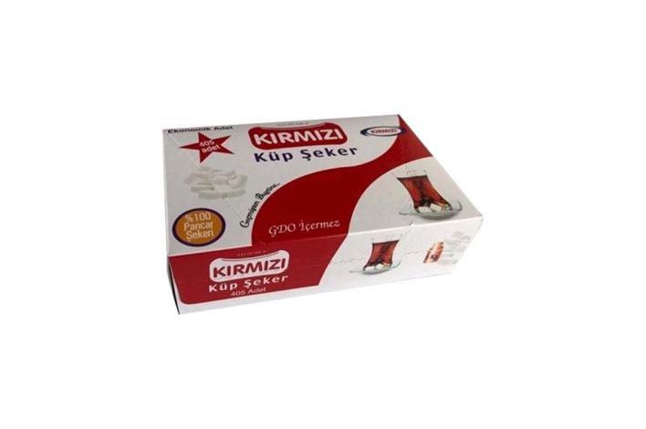 KIRMIZI KÜP ŞEKER 1000 GR 405 AD.