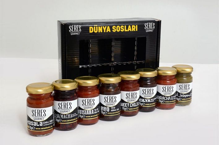 SERES DÜNYA SOSLARI SOSLARI SETİ 1 8x70 GR (560 GR)